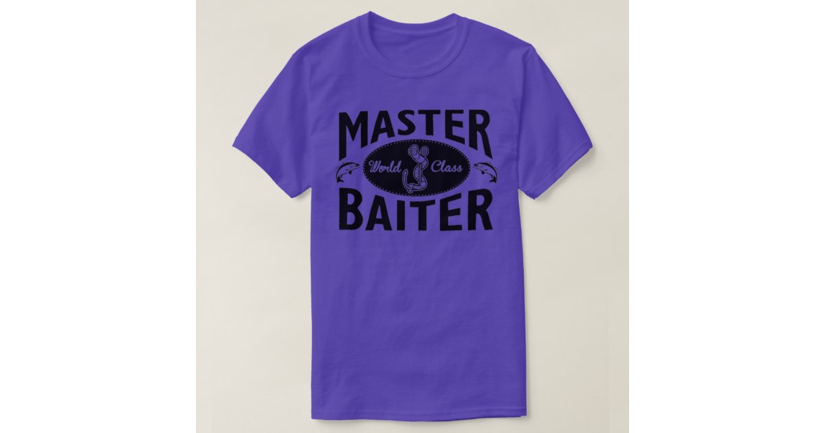 Master baiter world class fishing shirt