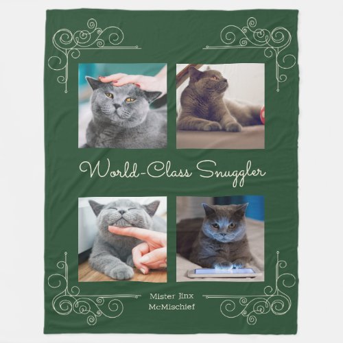 World_Class Suggler Photo Fleece Blanket