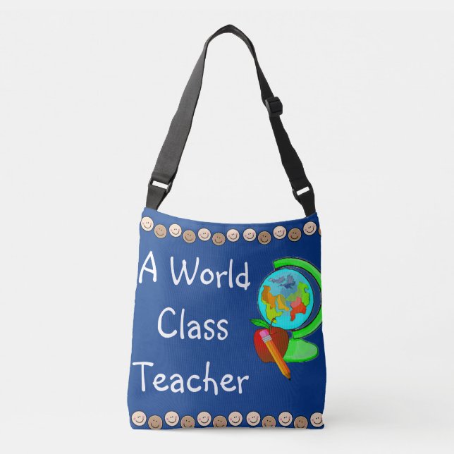 World Class Teacher's Large Tote Bag (Front)