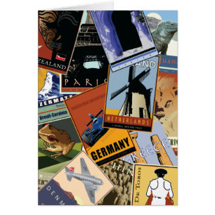 World Collage Cards