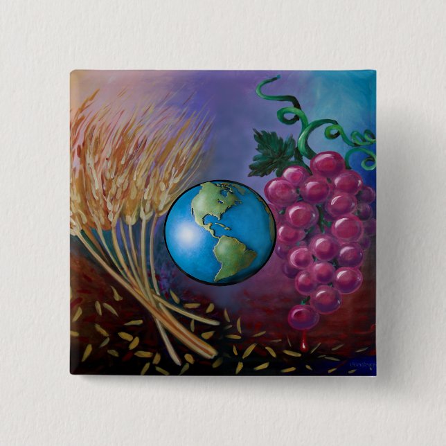 World Communion Sunday Button (Front)