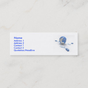 World Connection Mini Business Card