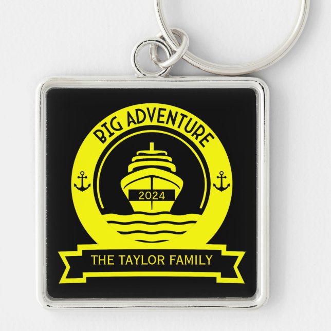 World Cruise Keychain (Front)
