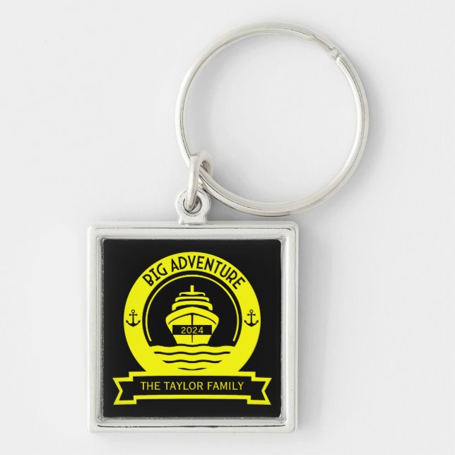 World Cruise Keychain (Front)