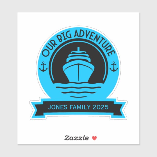 World Cruise Sticker (Sheet)