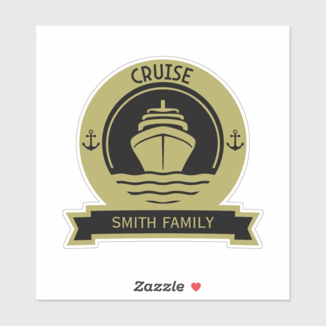 World Cruise Sticker (Sheet)