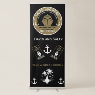 World Cruise Trip Retractable Banner