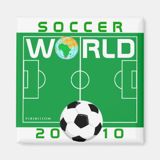 World Cup 2010 Soccer Field Magnet