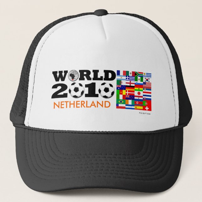 World Cup 2010 Template Insert Country Name Hat (Front)
