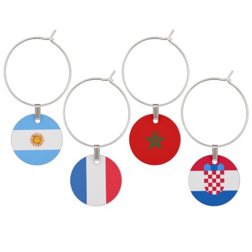 World Cup 2022 Wine Charms