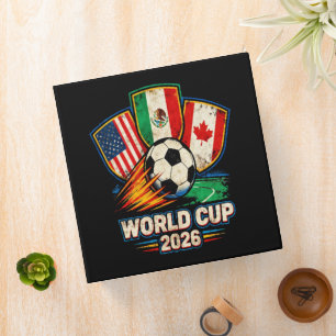 World Cup 2026 3 Ring Binder