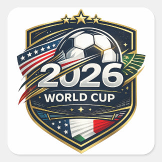 World Cup 2026 Fan Shield Sticker