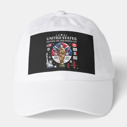World Cup 2026 Hat – USA Hosting Football Cap | US