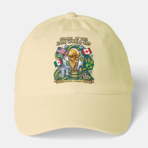 World Cup 2026 Hosts Commemorative Hat (Brazil & H