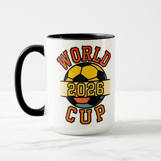 World Cup 2026 Mug – Perfect Soccer Fan Gift (Left)