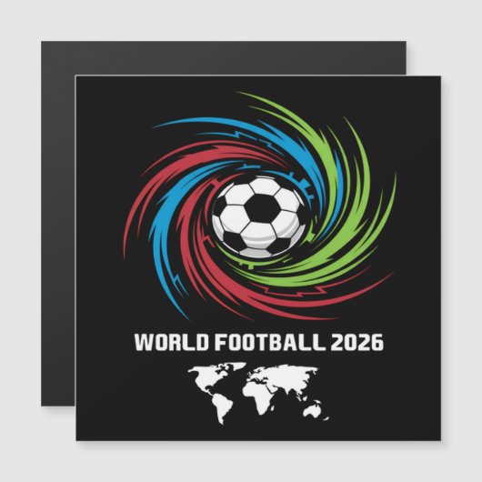 World Cup 2026 Soccer Ball (Front/Back)