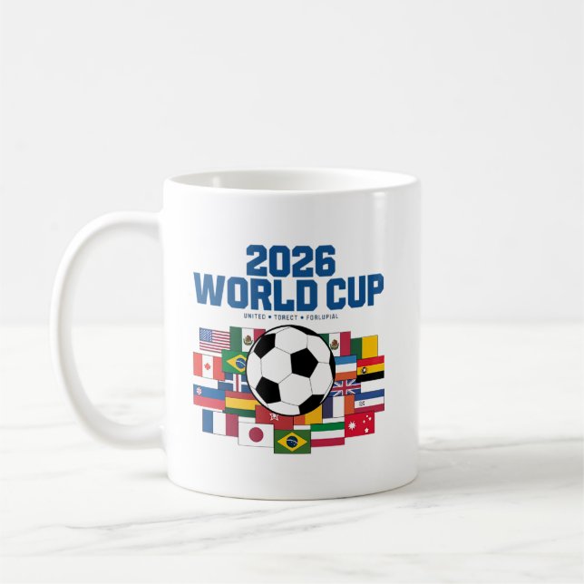 World Cup 2026 ⚽ – Soccer Fan Celebration Design (Left)