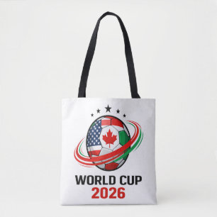 World Cup 2026 Soccer Football  Tote Bag