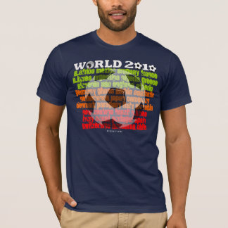 World Cup All Country Dark T-Shirt Colors