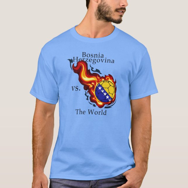 World Cup - Bosnia Herzegovina vs. The World T-Shirt (Front)