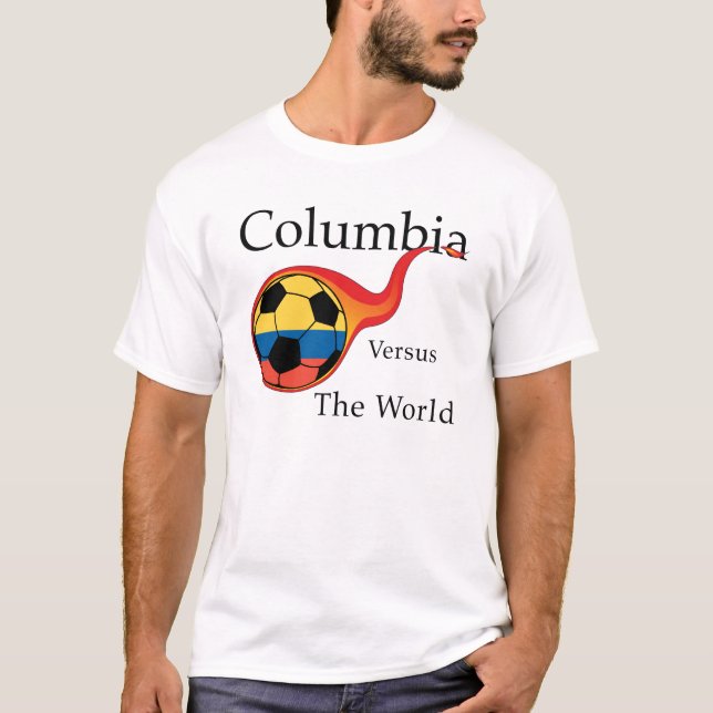 World Cup - Columbia vs. The World T-Shirt (Front)