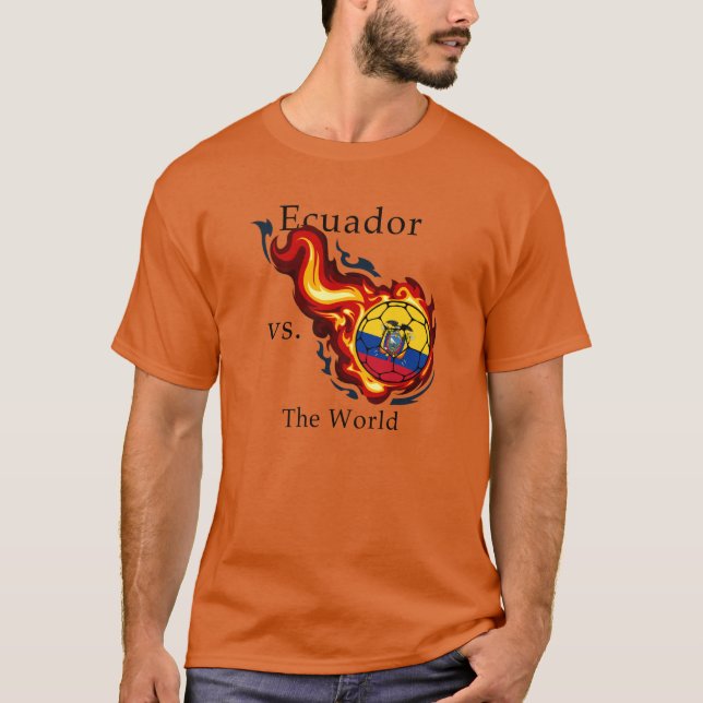 World Cup - Ecuador vs. The World T-Shirt (Front)