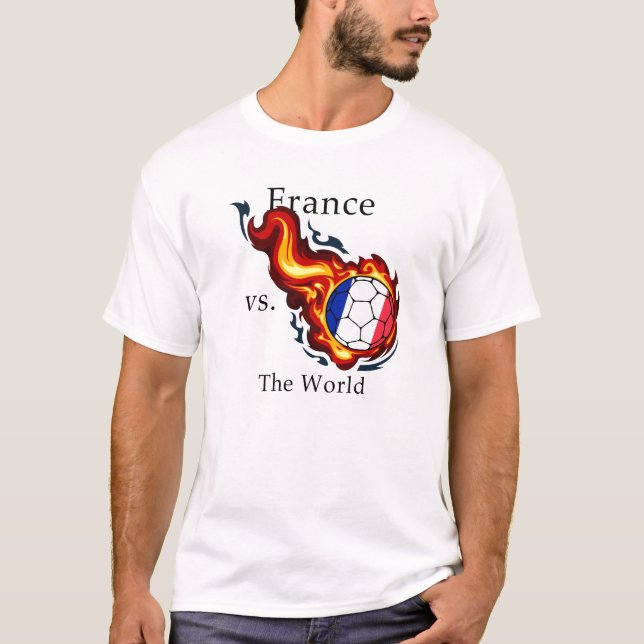World Cup - France Versus The World T-Shirt (Front)