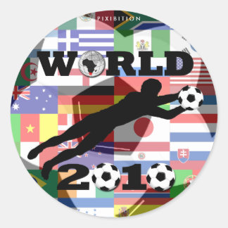 World Cup Goal Flag Sticker