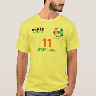 World Cup Ivory Coast #11 Drogba T-Shirt