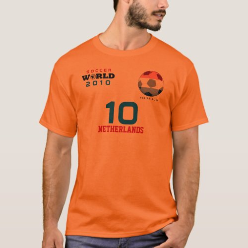 World Cup Netherland 10 Sneijder T_Shirt
