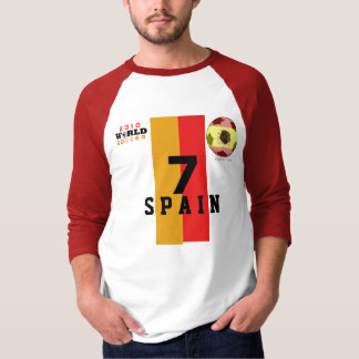 World Cup Silver Shoe #7 Villa Spain T-Shirt