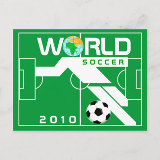 World Cup Soccer 2010 Field Postcard