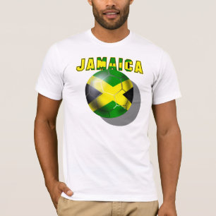 World Cup Soccer Jamaica Reggae Boyz sports fans T-Shirt