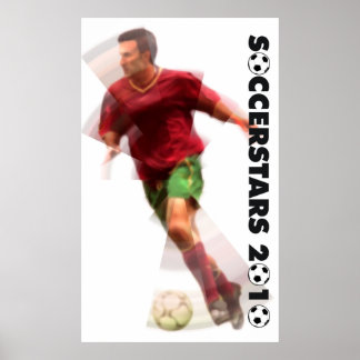 World Cup Soccer Posters - 2010 Radial