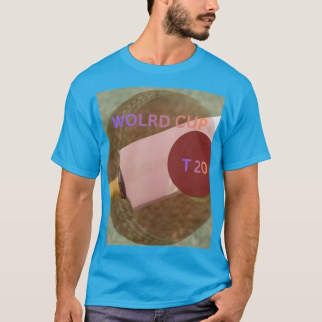 WORLD CUP T 20 ICC T-Shirt (Front)