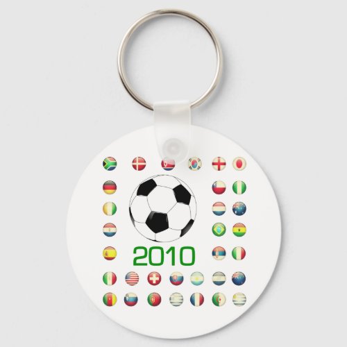 World Cup T_Shirts 2010 South Africa Keychain