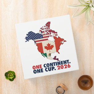 World Cup USA Canada Mexico 3 Ring Binder