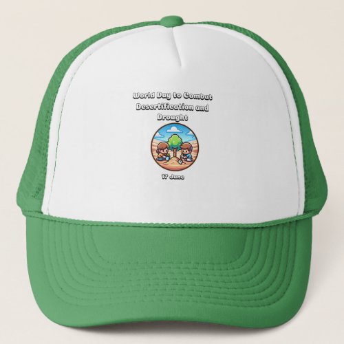 World Day to Combat Desertification and Drought  Trucker Hat