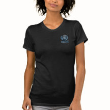 World Death Organization dark back print women's