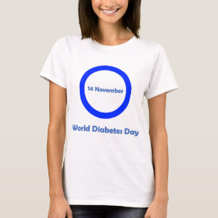 World Diabetes Day 14 November Diabetes Awareness T-Shirt
