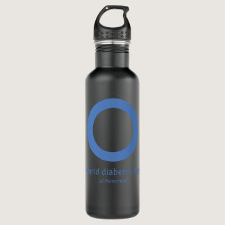 World Diabetes Day Diabetes Awareness  Stainless Steel Water Bottle
