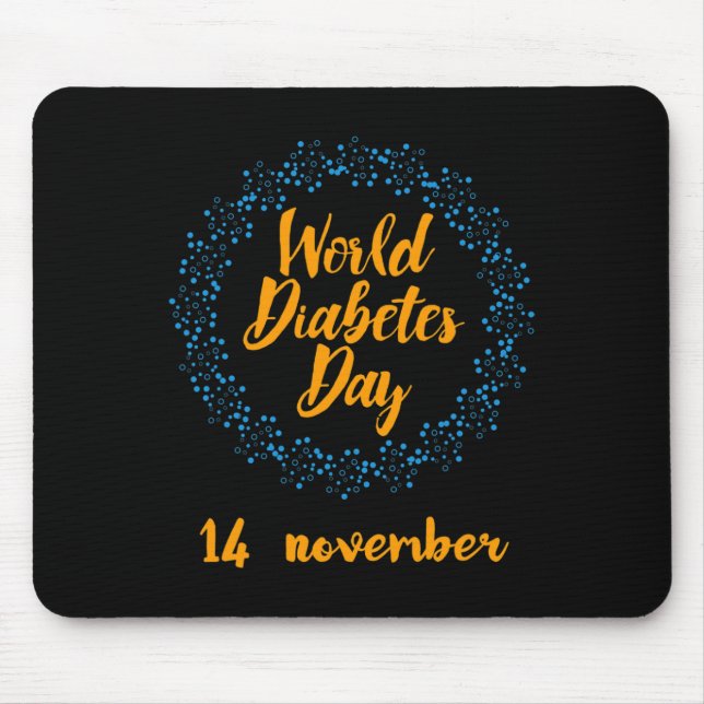 World Diabetes Day  Mouse Pad (Front)