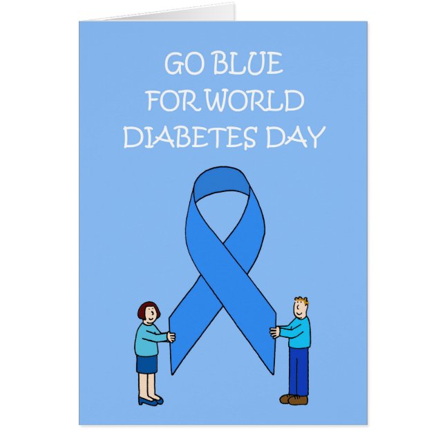 World Diabetes Day November 14th Cards (Front)