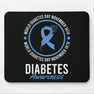 World Diabetes Day November Disease Awareness Insu Mouse Pad