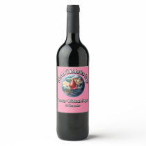 World Diabetes Day. Sweeter Without Sugar. Wine Label