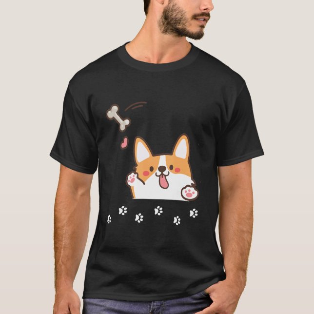 World Doggy Day 2022 Special Love Pew Matching Dog T-Shirt (Front)