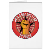 World Domination Is Power (Front)