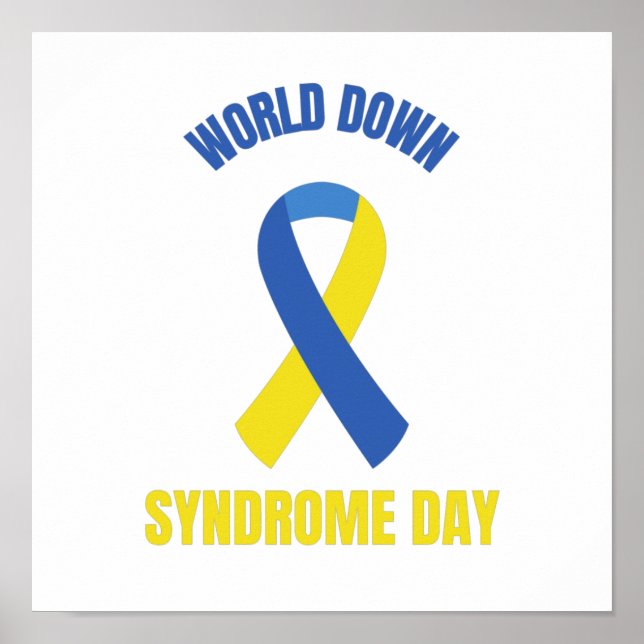 World down syndrome day (2) poster (Front)