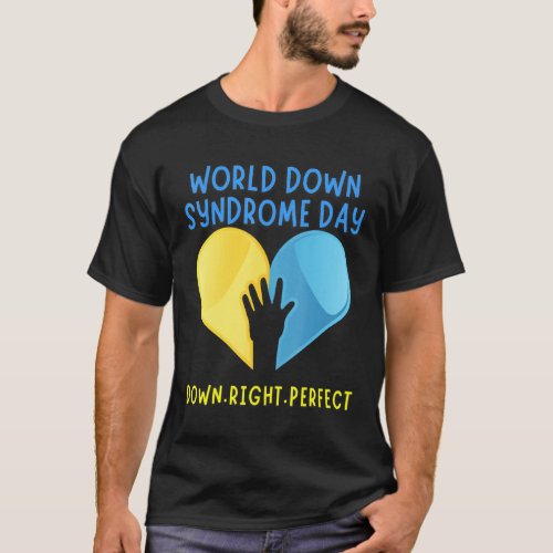 World Down Syndrome Day Awareness Socks 21 March 1 T_Shirt