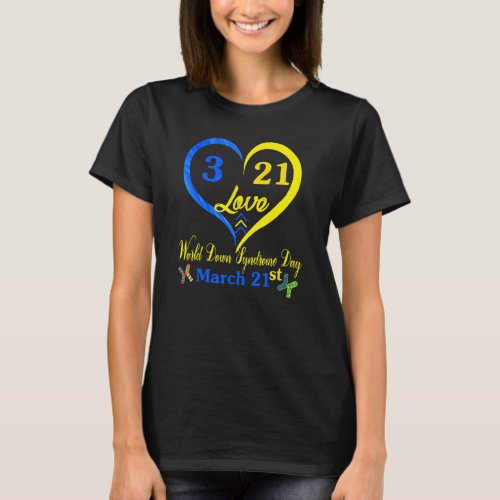 World Down Syndrome Day Awareness Socks 21 March L T_Shirt
